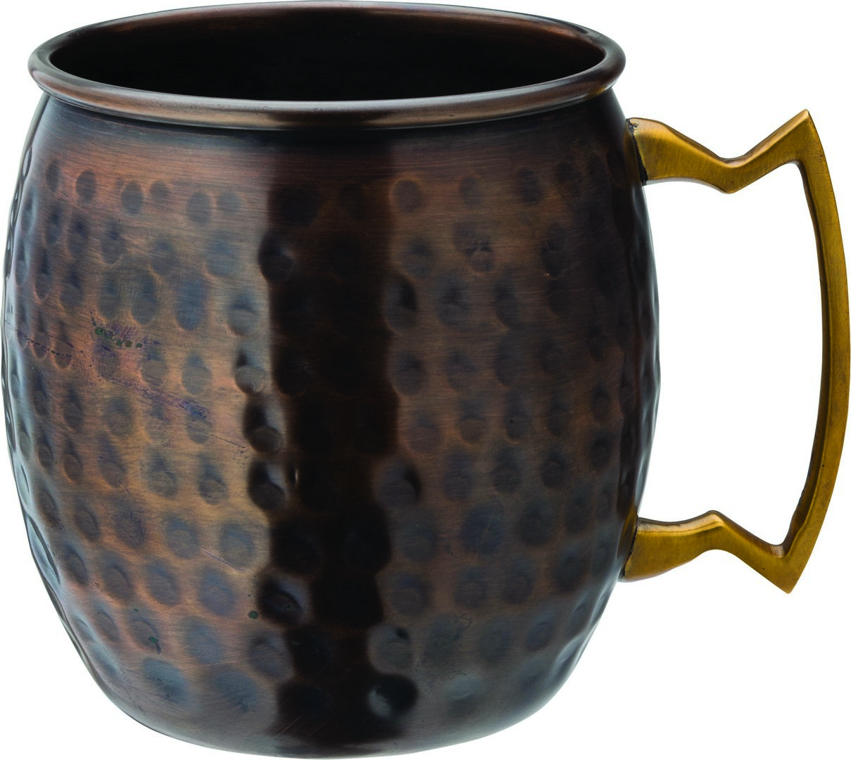 Aged Copper Hammered Round Mug 19oz (54cl) - F93031-000000-B01006 (Pack of 6)